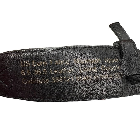 Sam Edelman Gabrielle Beaded Shell Boho Ankle Strap Sandals Size 6 1/2 Women's - Picture 2 of 9